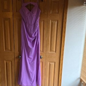 Elegant Purple Evening Gown